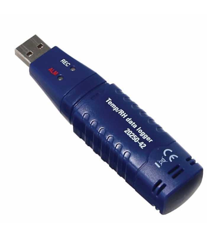 Digi-Sense 20250-42 [WD-20250-42] USB Temperature/RH Datalogger, -40 to 70°C